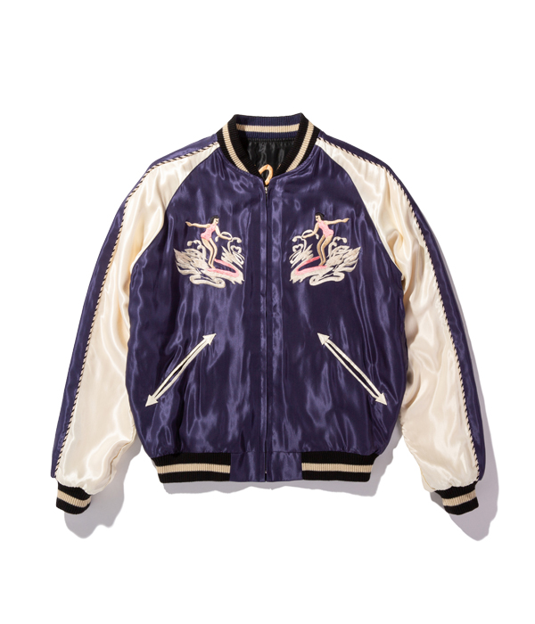 Lot No. TT14813-128 / Mid 1950s Style Acetate Souvenir Jacket 
