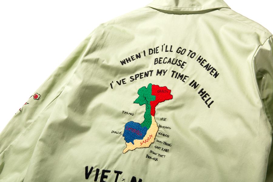 Lot No. TT14815 / Mid 1960s Style Cotton Vietnam Jacket “VIETNAM
