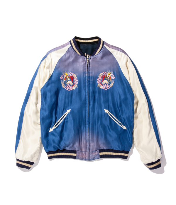 Lot No. TT14814-119 / Early 1950s Style Acetate Souvenir Jacket 